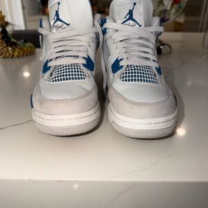 Jordan Kids Sneakers - White and Blue